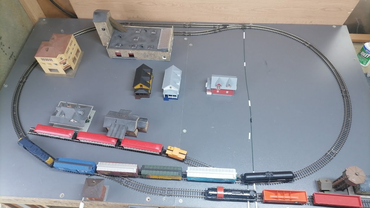 THE BEST MODEL RAILWAY - RAILROAD LAYOUT TRACK PLAN I HAVE EVER MADE