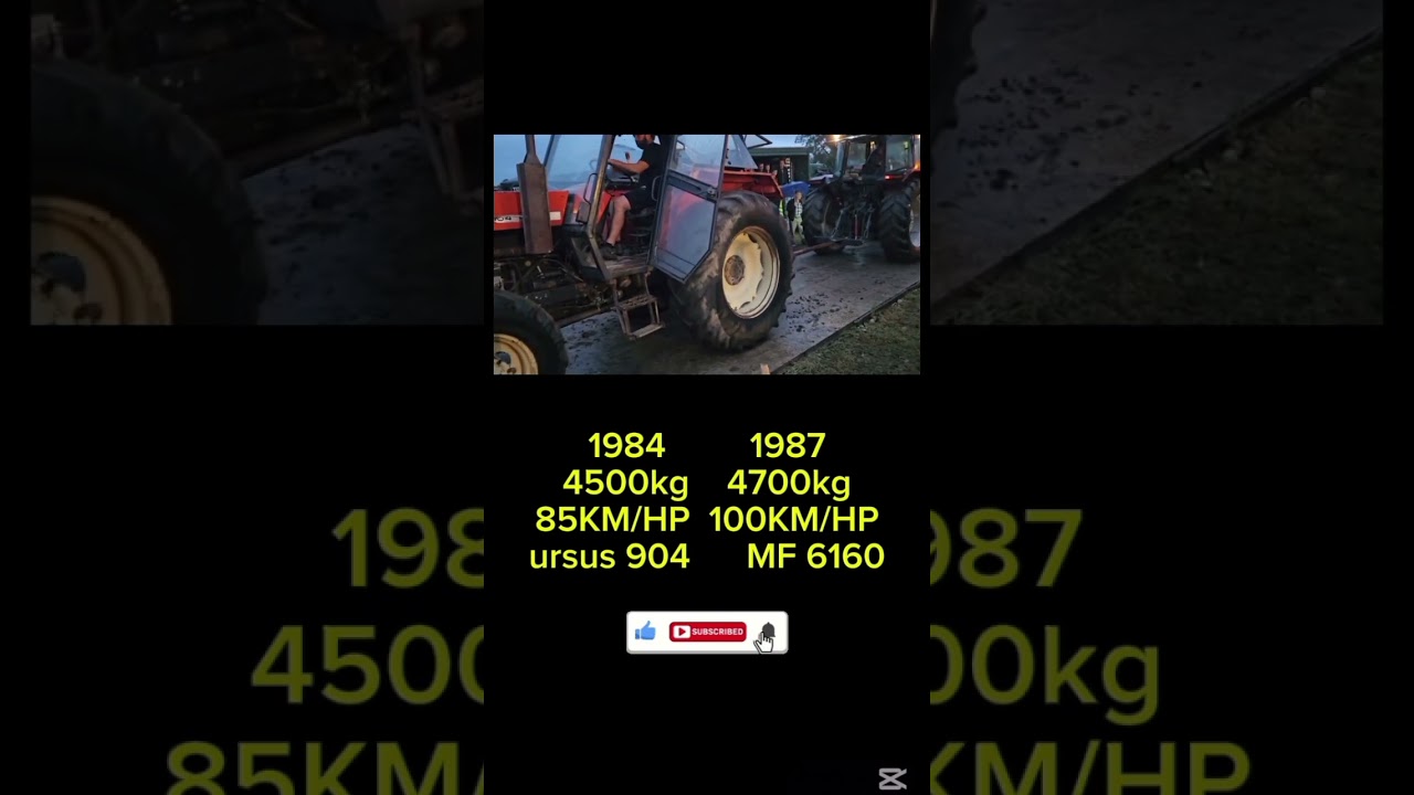 Ursus 904 vs Massey Ferguson 6160 🔥 Kto silniejszy? #shorts #ursus #masseyferguson #oporowo
