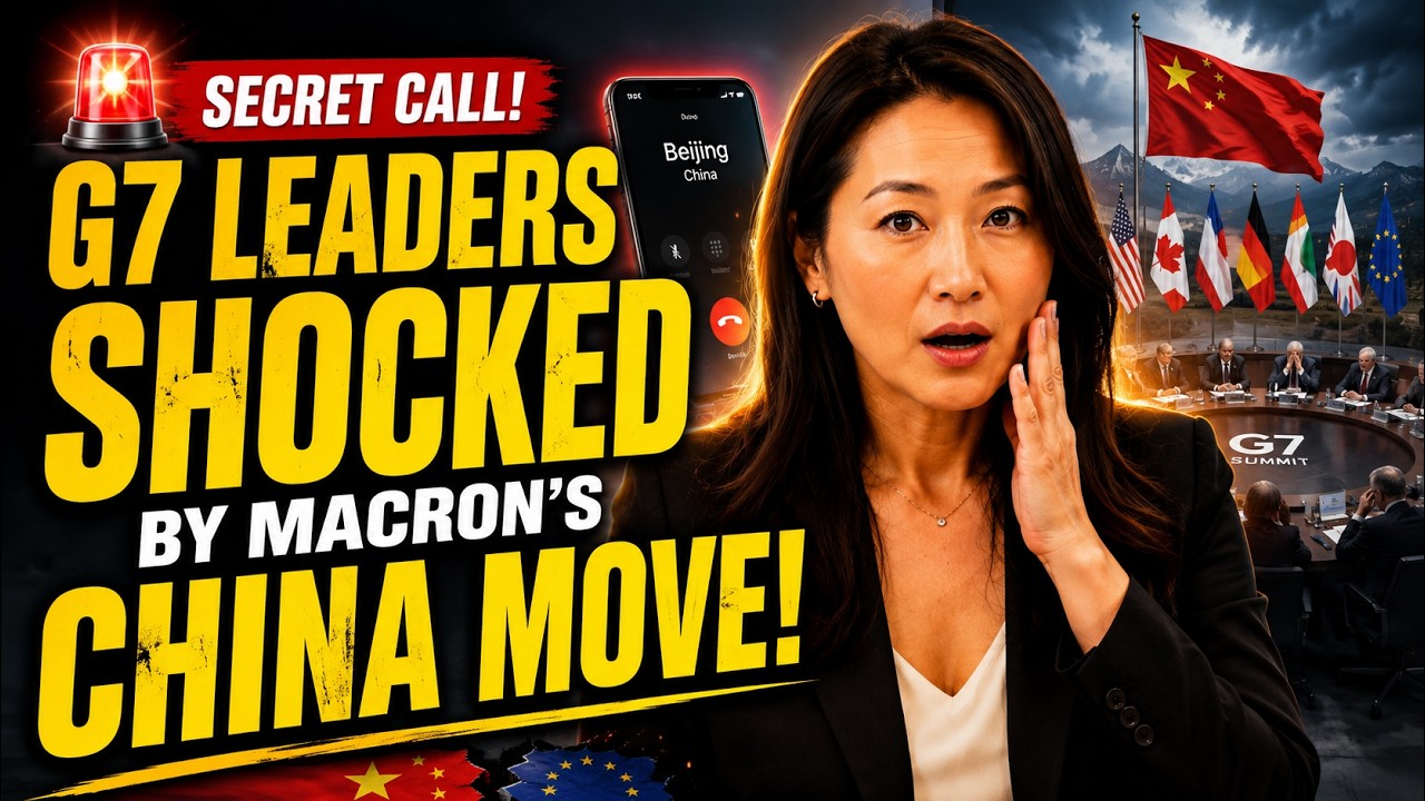 G7 Leaders Blindsided by Macron's Surprise CHINA Phone Call