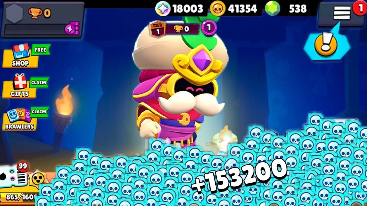 🔥💥 BROKEN⁉️ •100 CHAOS DROP• NAJIA • ULTRA LEGENDARY •BRAWL  PASS PLUS • BRAWL STARS NEW UPDATE 😱