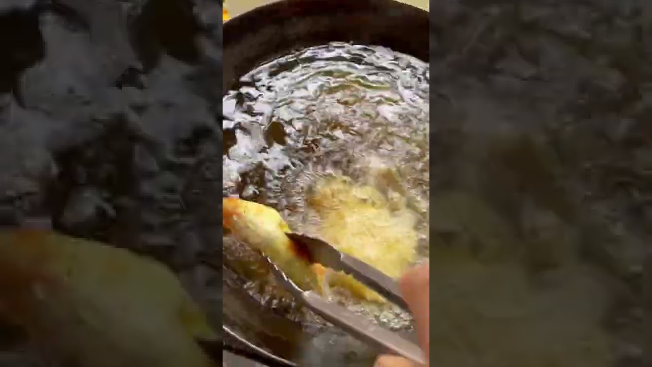 Fried rock bass and perch