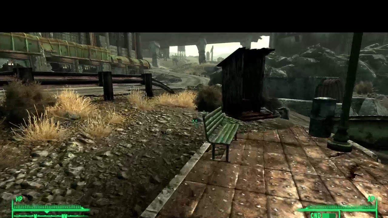 Fallout 3 without dying, hardest difficulty, no fast-travelling (attempt 1)