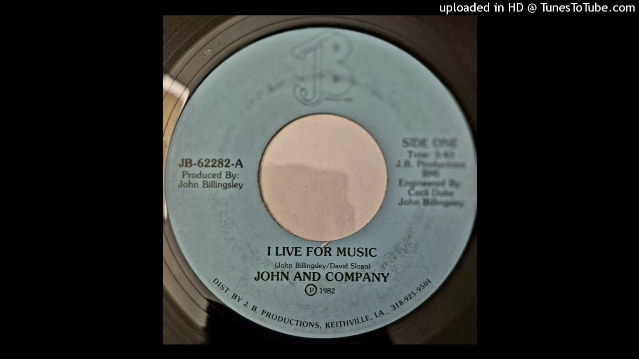 John And Company - I Live For Music (US 1982)