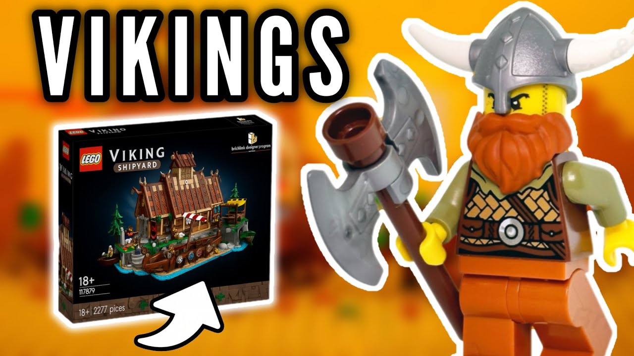 ВИКИНГИ возвращаются в LEGO &laquo;Верфь викингов&raquo; | Bricklink, серия 9