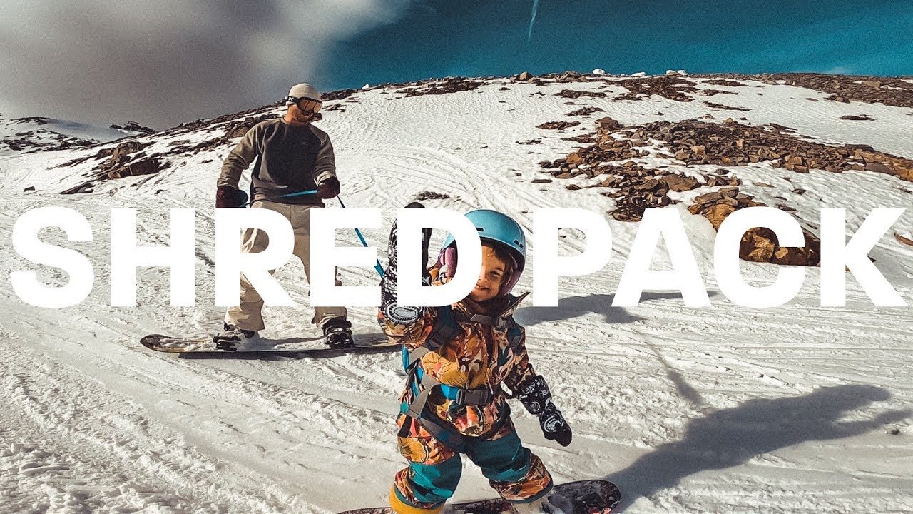 Grilog 3.7 / KIDS SHREDPACK  / 3 YEAR OLD TESTING THE MDXONE KIDS HARNESS