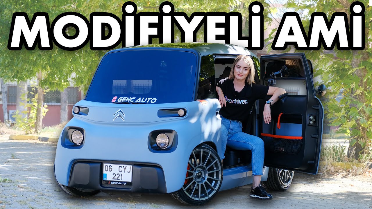 Modifiyeli Citroen Ami İle Hız Sınırlarını Zorladık | 5TL ‘ye 75 km Yol