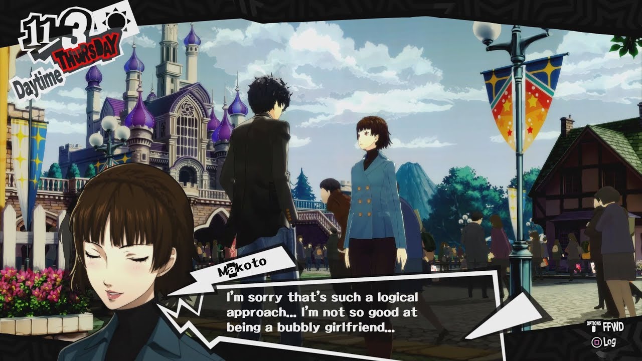 Persona 5: Taking Makoto to Destinyland