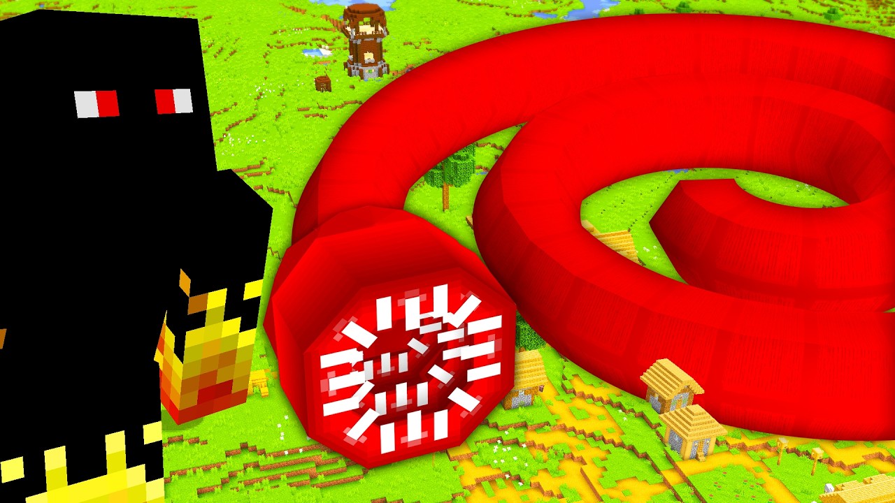 Жизнь червяка в Minecraft!
