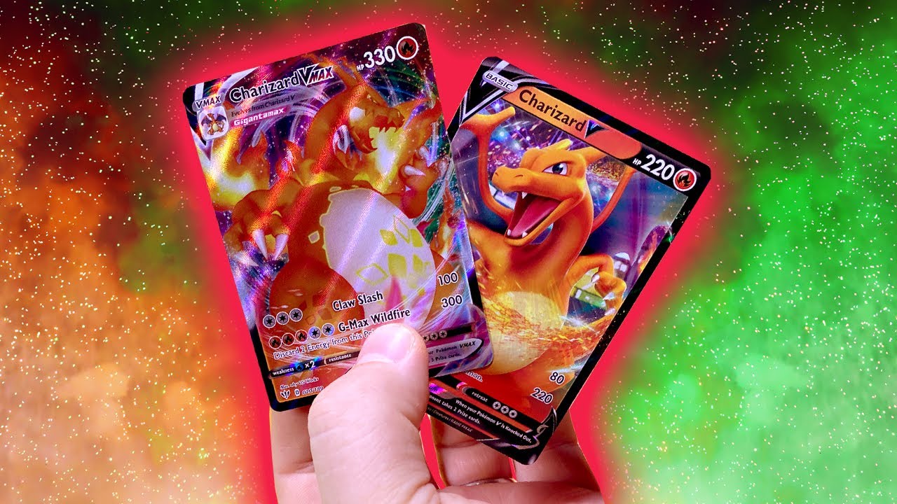 🔥CHARIZARD VMAX PULLED🔥 Pokemon Darkness ablaze booster box opening