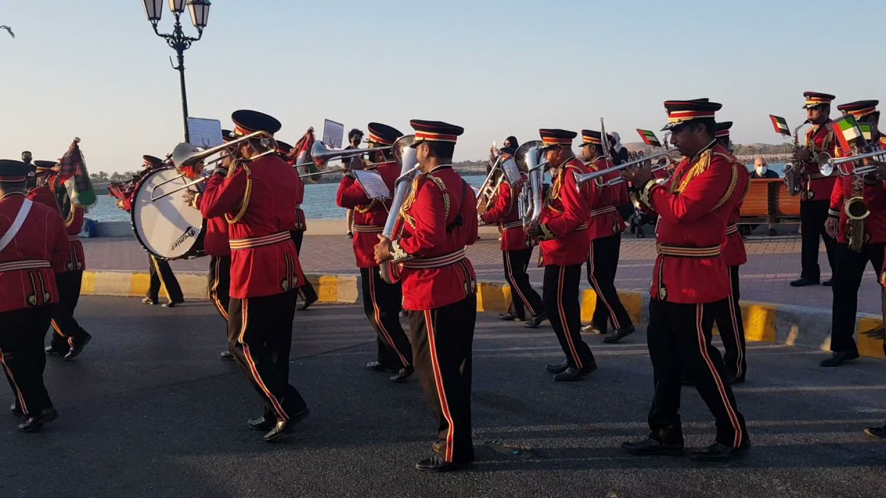 Abu Dhabi police band.