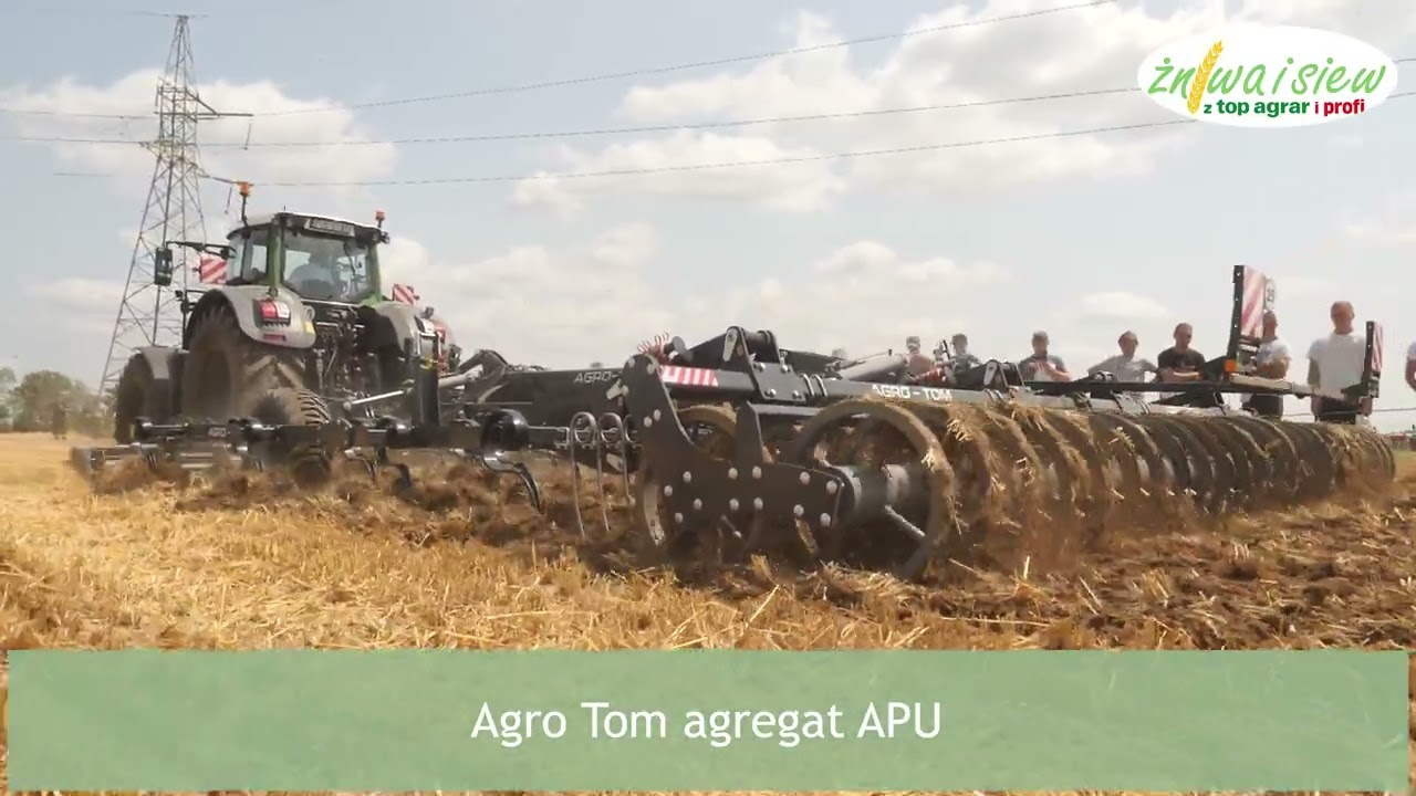 Żniwa i siew z top agrar i profi: Pokaz maszyn Agro-Tom