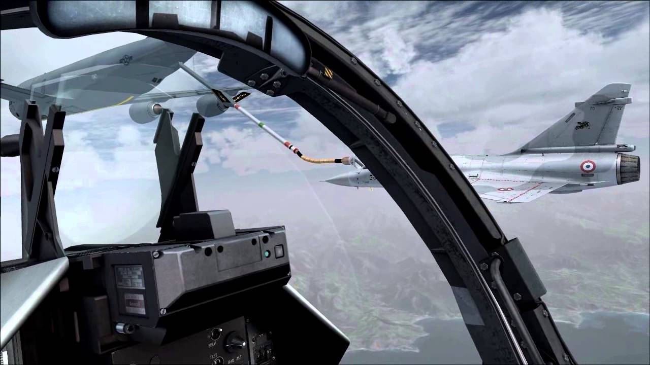 Metal2mesh Mirage 2000C in motion