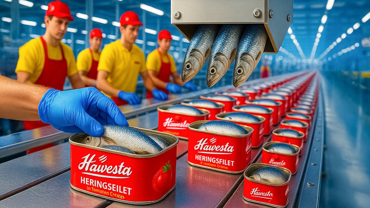 &iquest;C&oacute;mo se hace el arenque enlatado? 🐟 El pescado m&aacute;s popular del norte de Europa