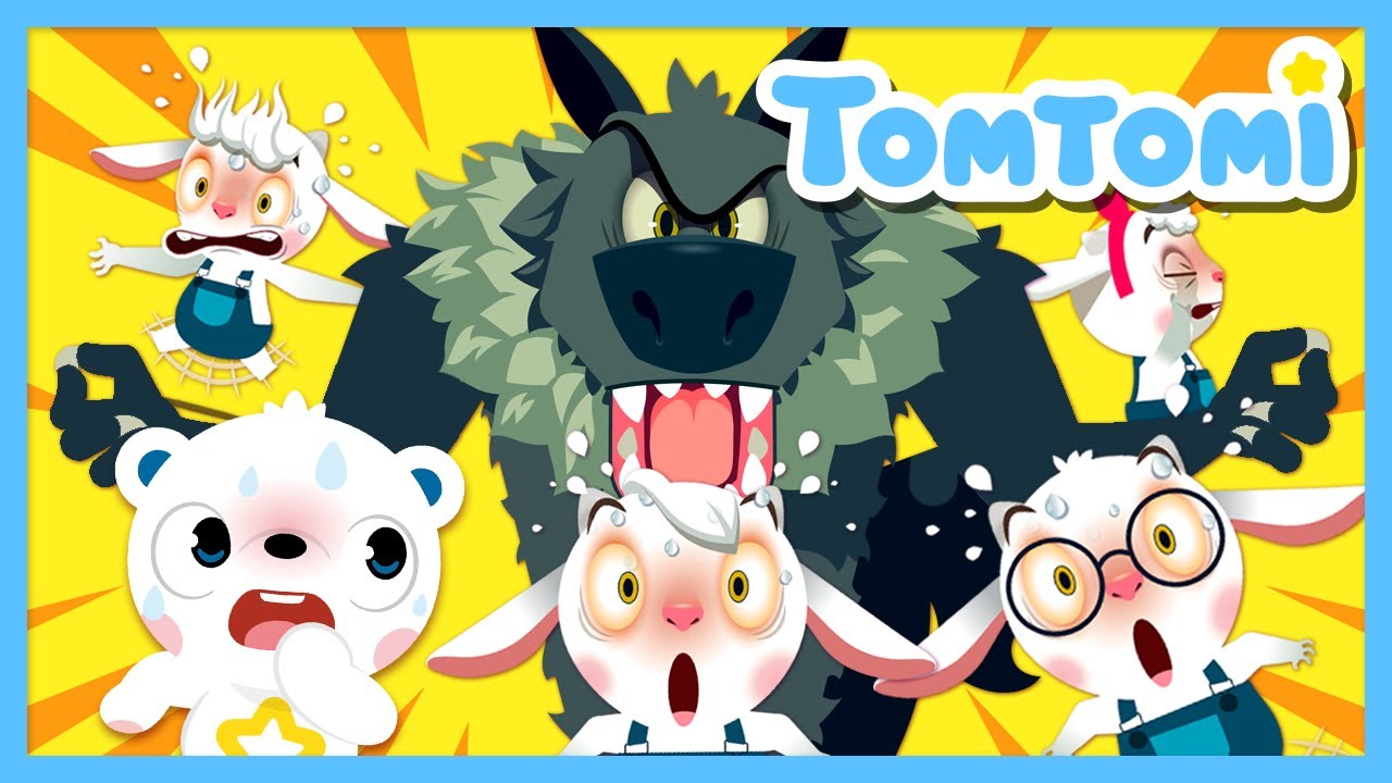 Let's Read Fairy Tales with Wolves!🐺 | Fairy Tales📖 | Bedtime Stories | Cartoon for Kids | TOMTOMI
