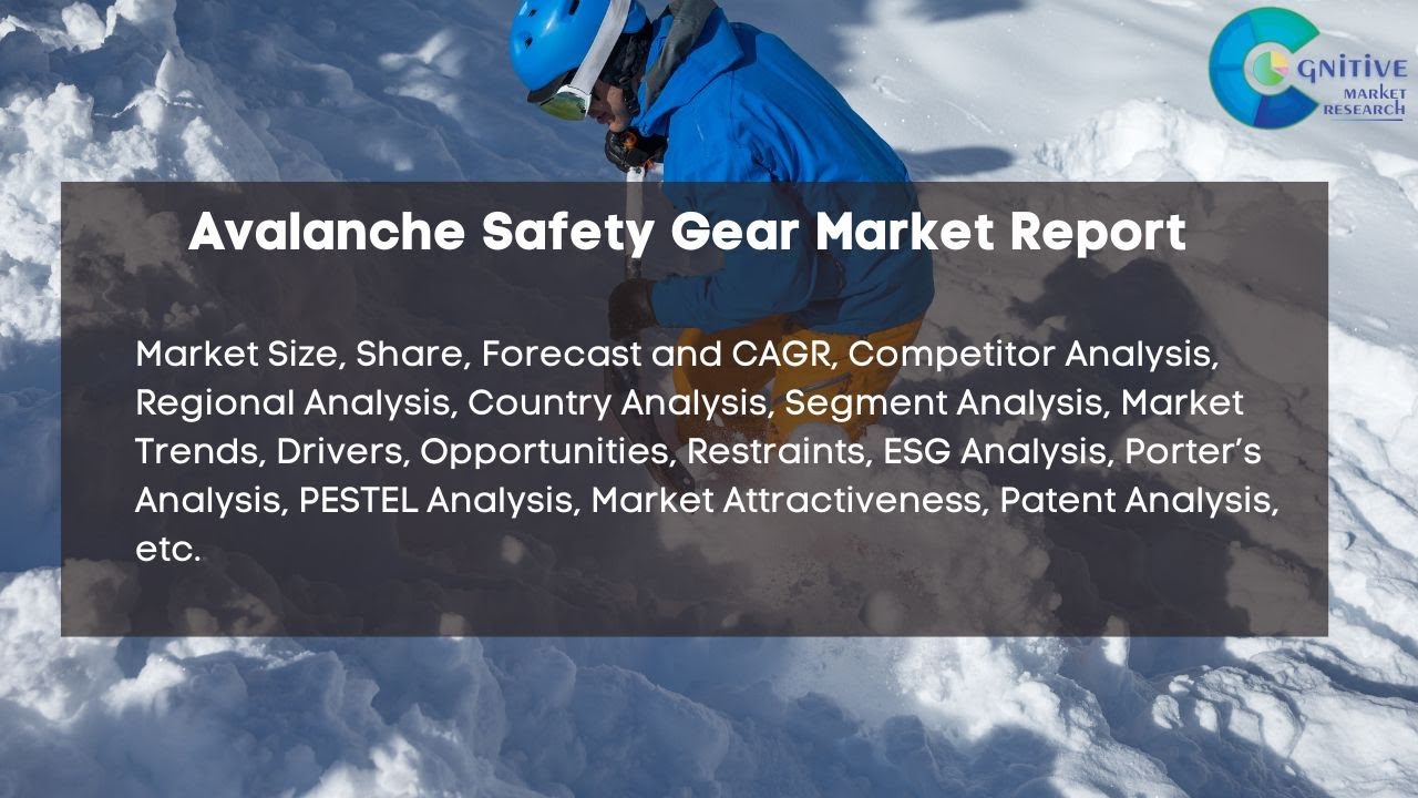 Avalanche Safety Gear Market Report 2024 | Forecast, Market Size, Growth, Trends