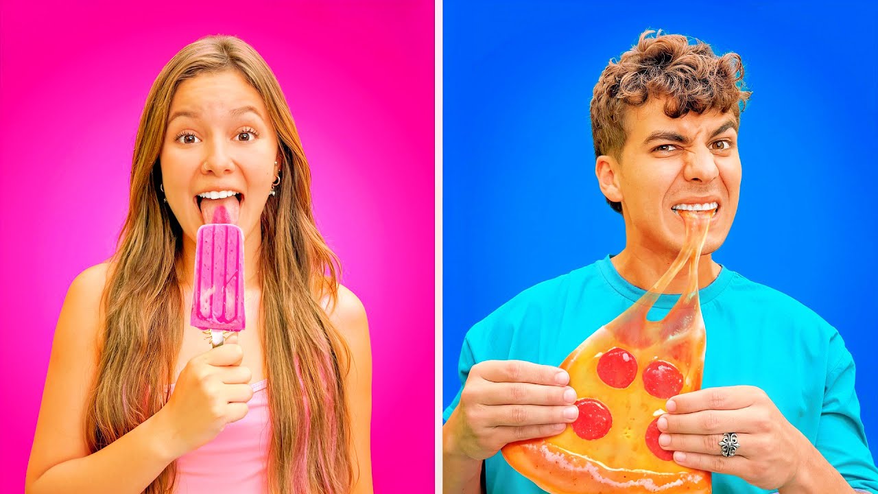 COMIDA REAL VS COMIDA DE GOMITA