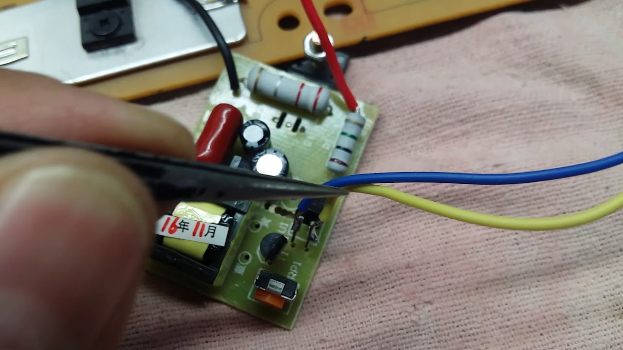 Reparación y sustitución de oscilador en fuentes de alimentación sony con voltaje 3.3v