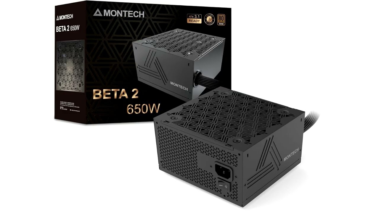 Montech Announces the Beta 2 Series Power Supplies