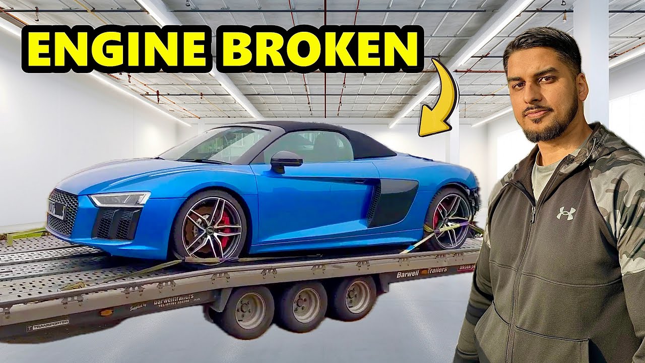 Восстановление поврежденного двигателя Audi R8 V10 | Часть 2