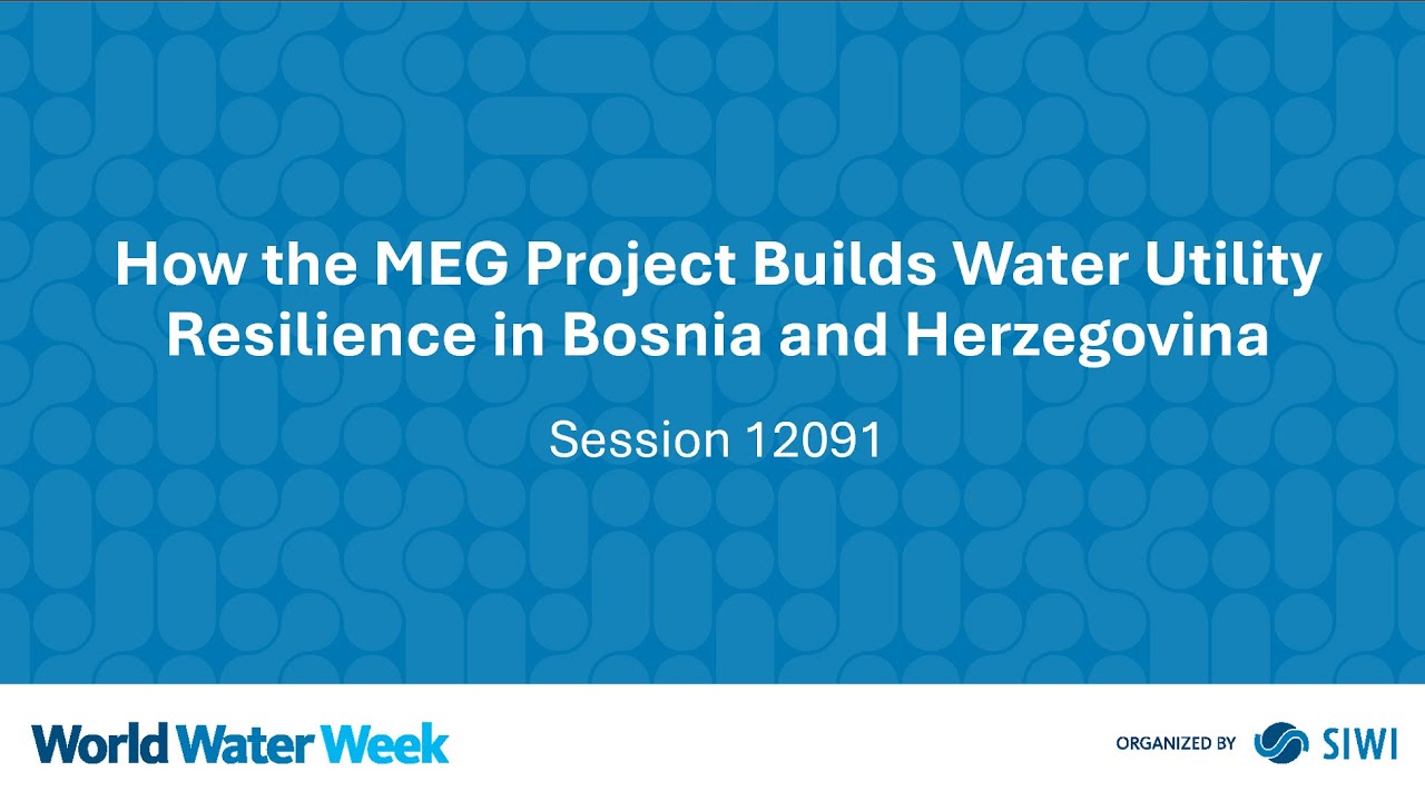 12091 How the MEG Project Builds Water Utility Resilience in Bosnia and Herzegovina