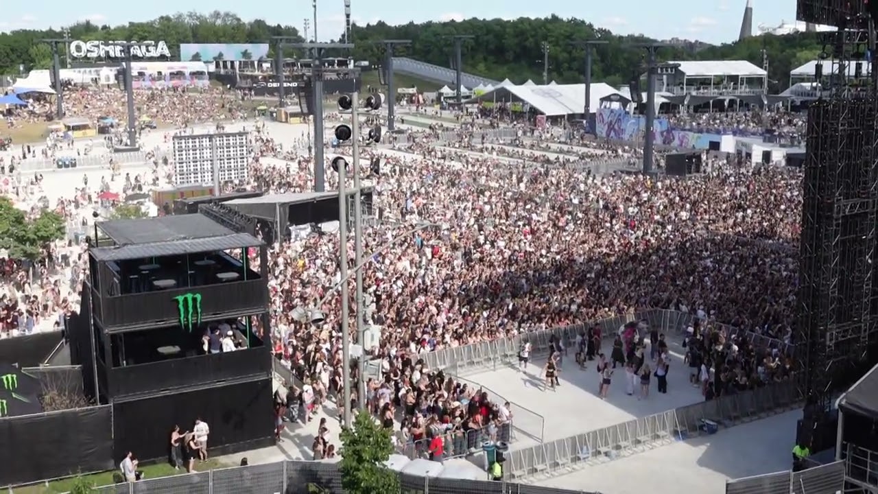 Damiano David - Born With a Broken Heart (Audio) - Osheaga 2025 - 2 / (SLD)