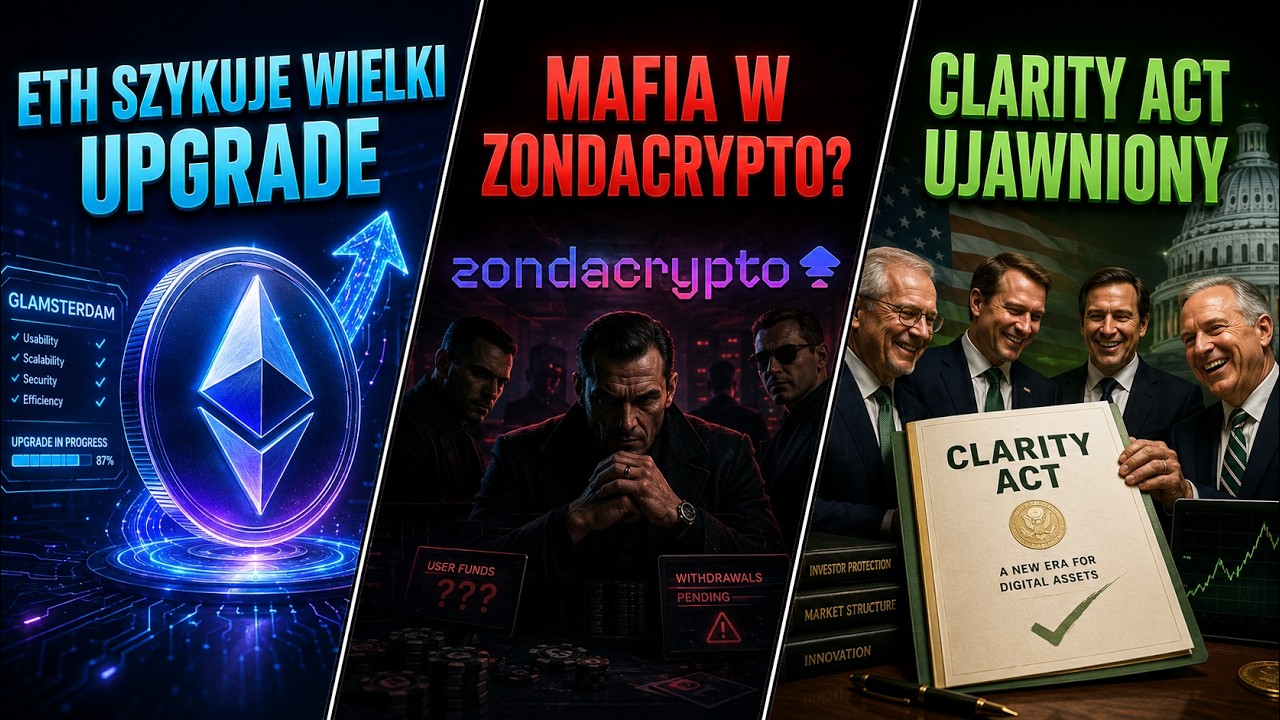 Krypto Wiadomości 14.05.26: HAYES: HOSSA WRACA | WIELKI UPGRADE ETHEREUM | CLARITY ACT UJAWNIONY