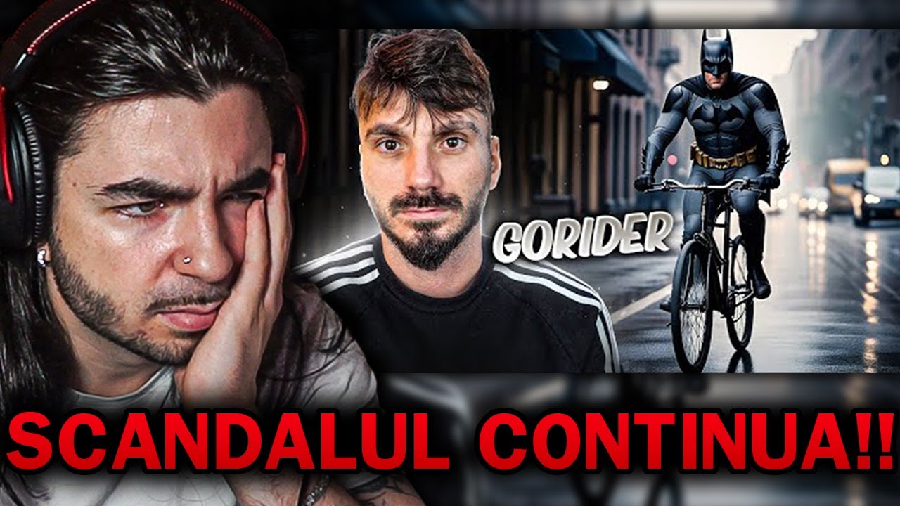 RASPUNSUL LUI ANDREI COSMIN LA TOT SCANDALUL CU GORIDER!!
