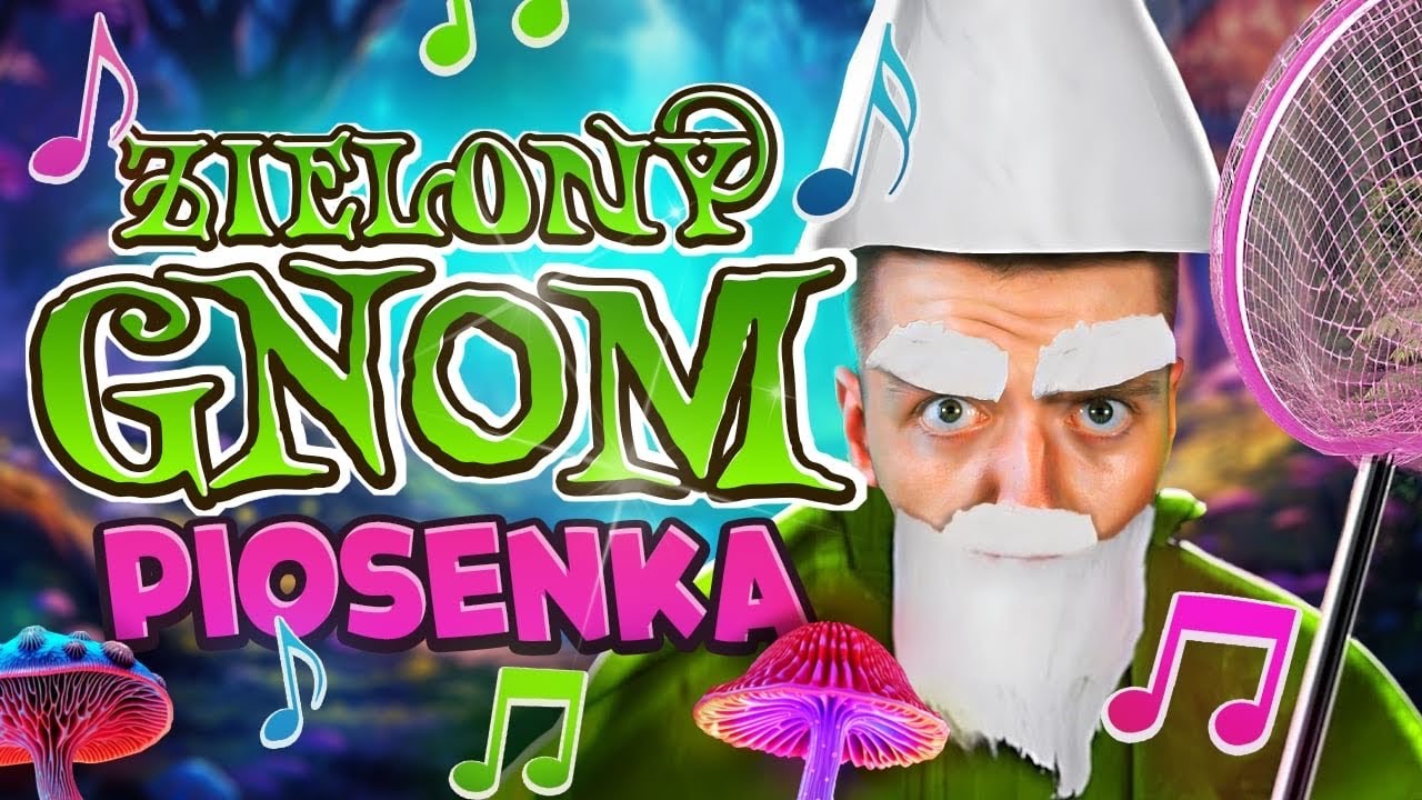 ♫ ZIELONY GNOM *PIOSENKA* - przemekbestgames