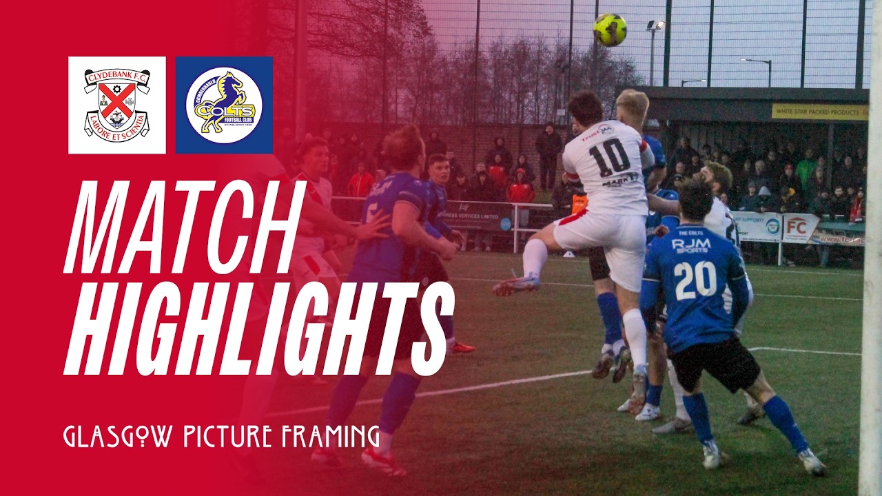 HIGHLIGHTS: Clydebank 1-3 Cumbernauld Colts