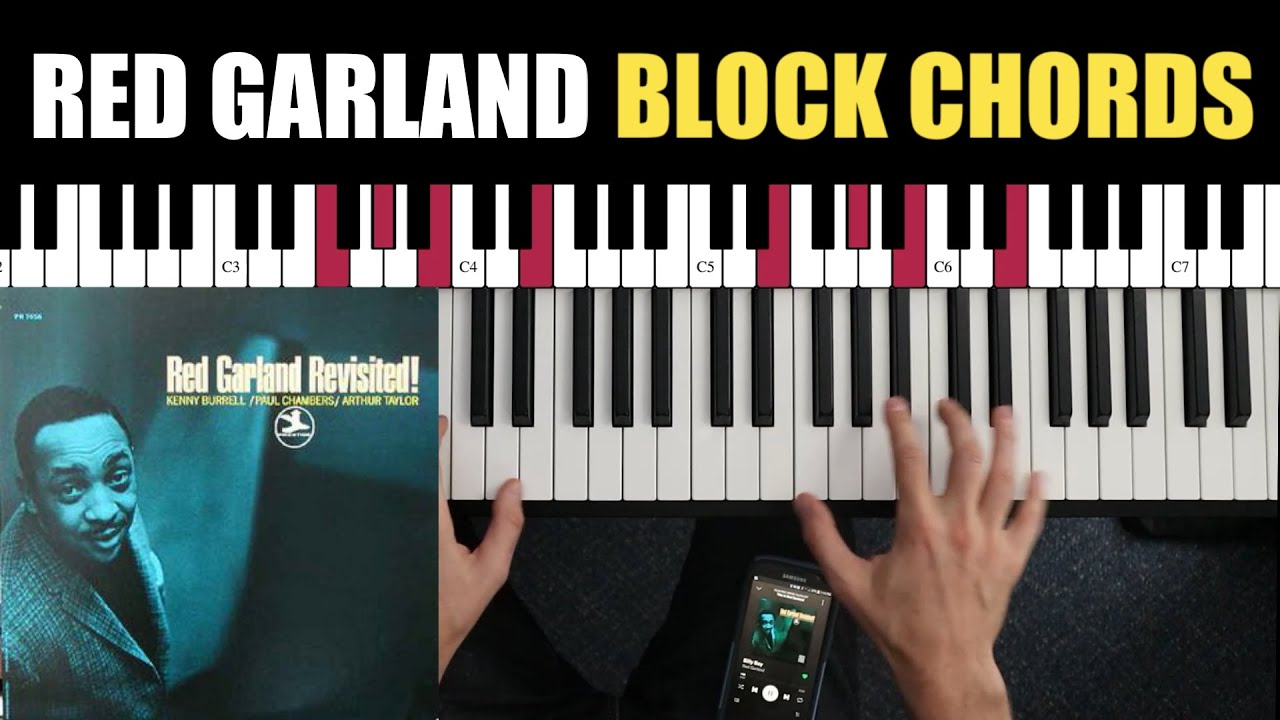 Jazz Piano Block Chords in Red Garland's Billy Boy