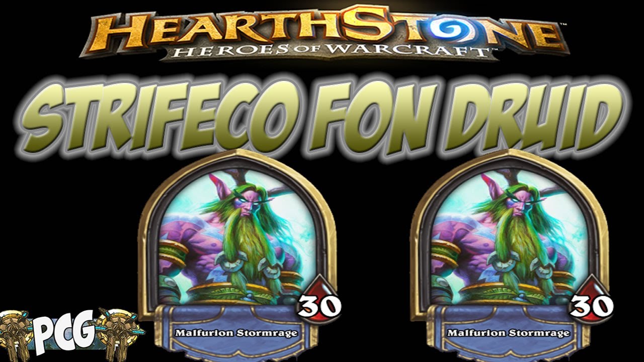 Hearthstone &spades; Constructed Showcase - StrifeCro Force Of Nature Druid Deck Guide