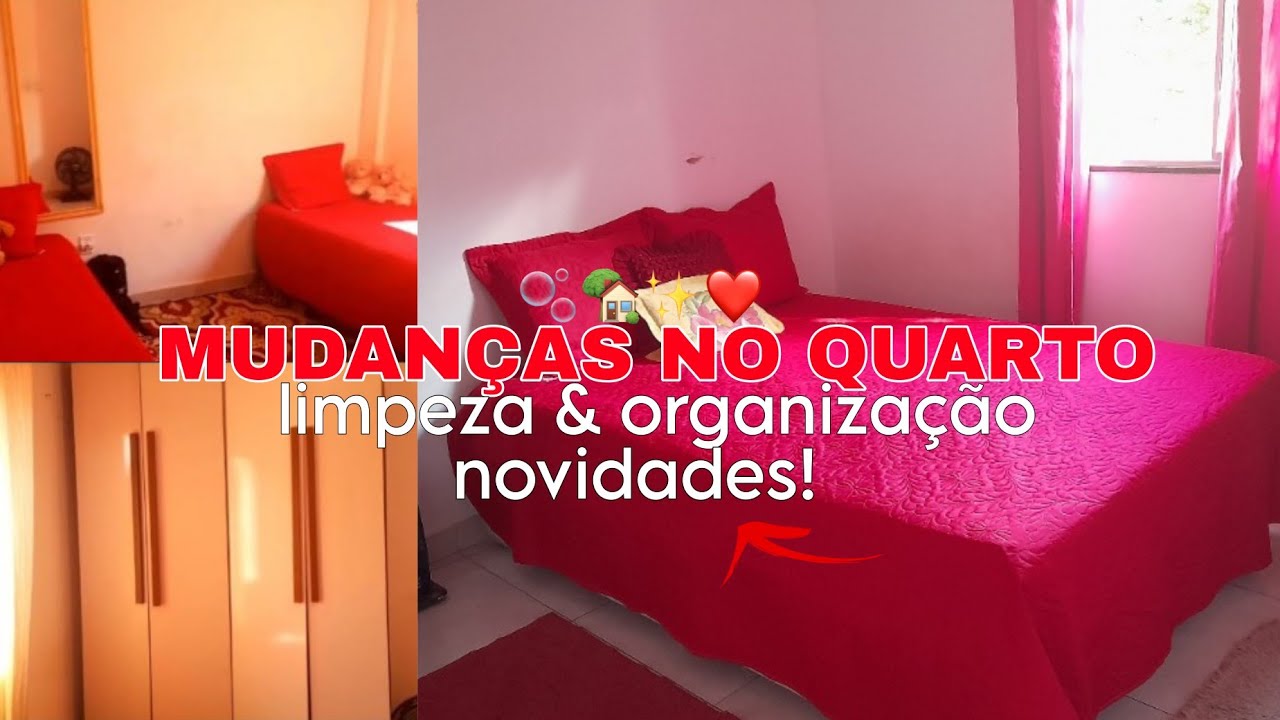 MUDANÇAS NO QUATRO| limpeza, organização e novidades 😍✨🏡❤️...