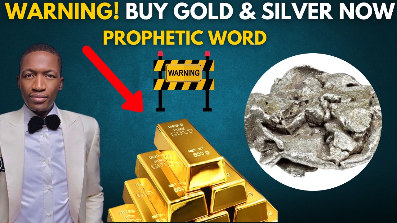 WARNING⚠️Buy GOLD Buy Silver Buy Land and Sell it Not ~ Uebert Angel #xauusd #fyp #silver