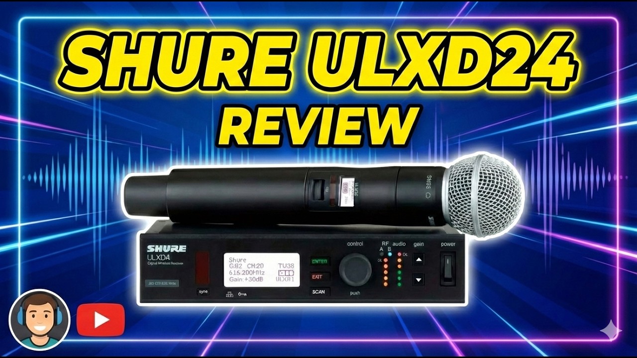 Shure : ULXD24 REVIEW #shure #microfonos #micrófonoinalámbrico #shuremicrophone