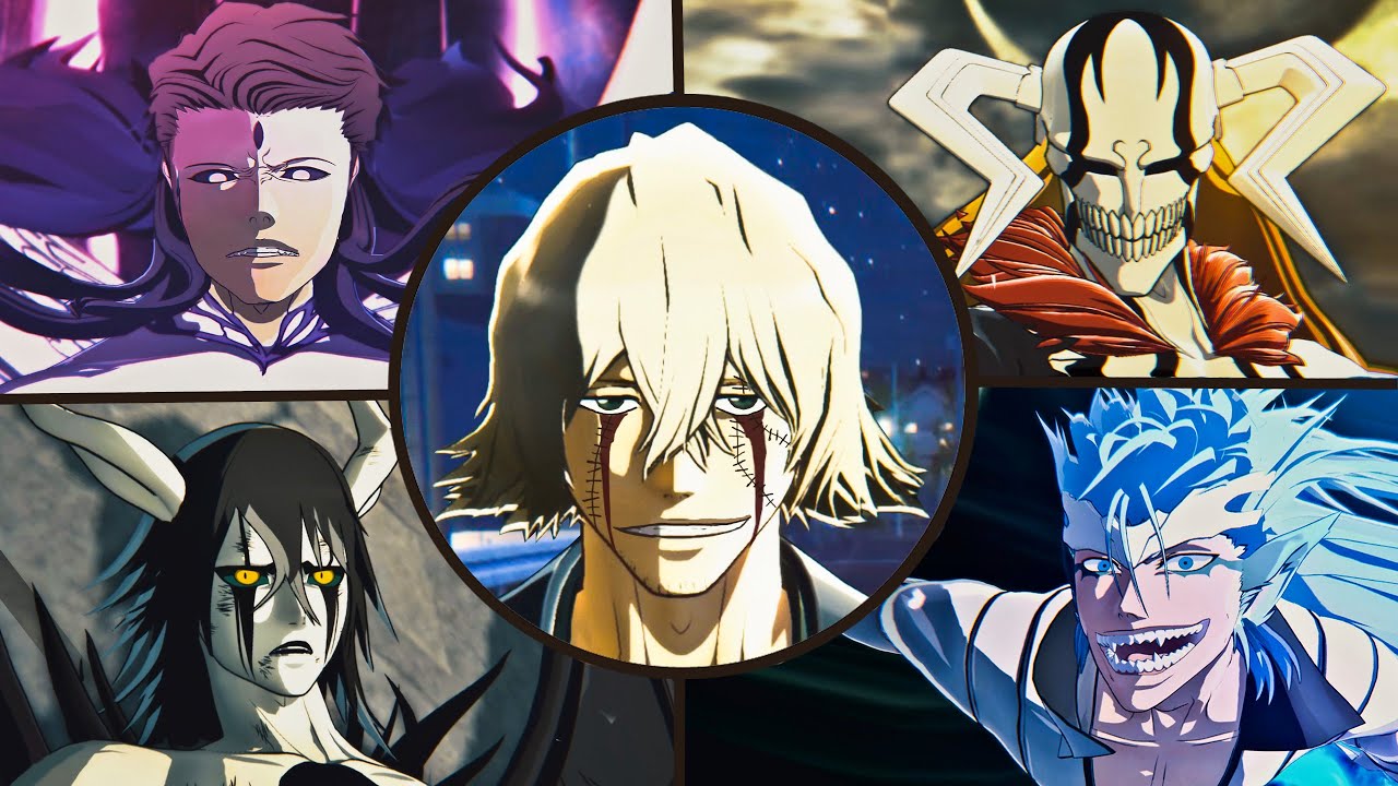 BLEACH Rebirth of Souls - All Characters Bankai & Transformations (4K 60fps)