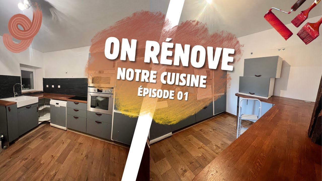 On casse tout pour refaire notre cuisine ! 🏡 (Rénovation Épisode 1) #travauxmaison  #avantaprès