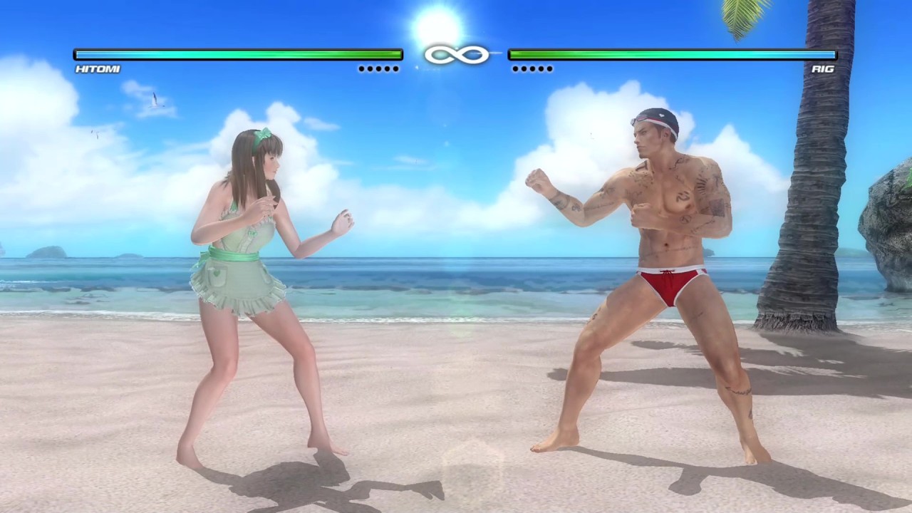DEAD OR ALIVE 5 - Hitomi VS Rig