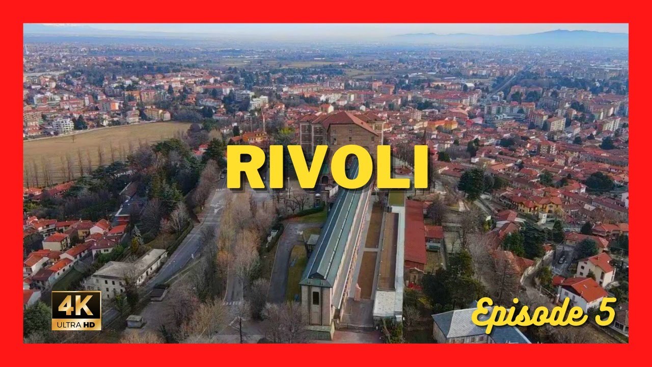 Rivoli, Torino , Piemonte Italy 4K