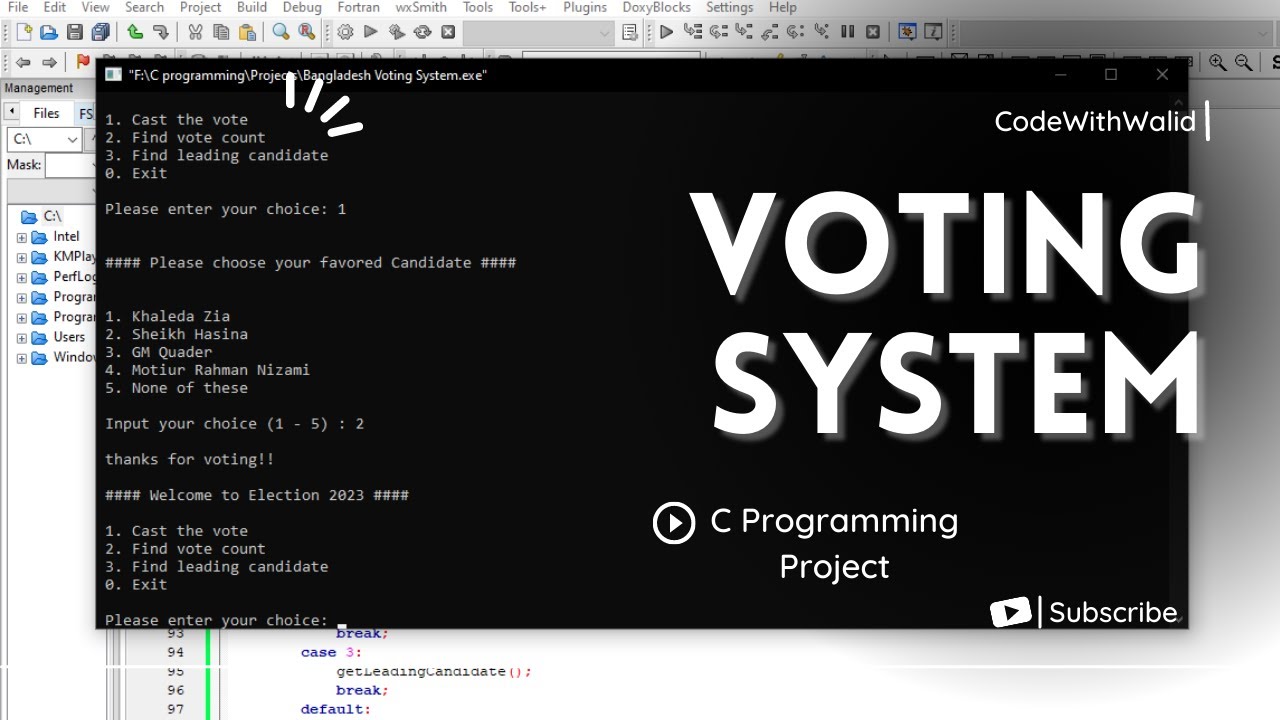 Make Your Own Voting System with C Programming: A Complete Tutorial