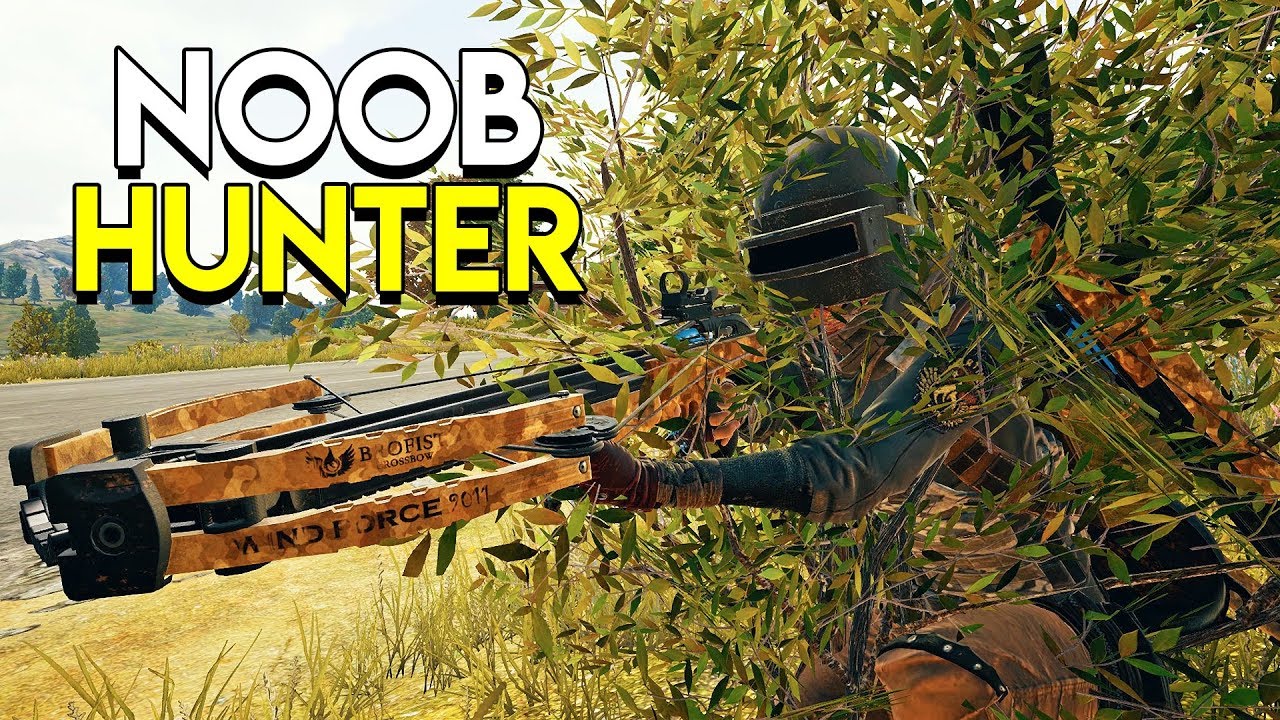 THE NOOB HUNTER! (Crossbow Only) - PlayerUnknown's Battlegrounds (PUBG)