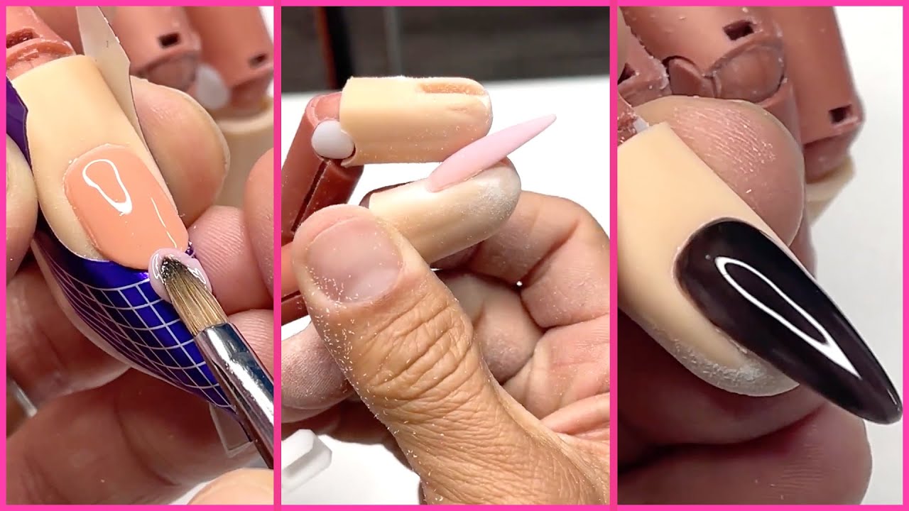 YN NAIL SCHOOL - Step by Step Tutorial for Doing Gel Nails for Beginners