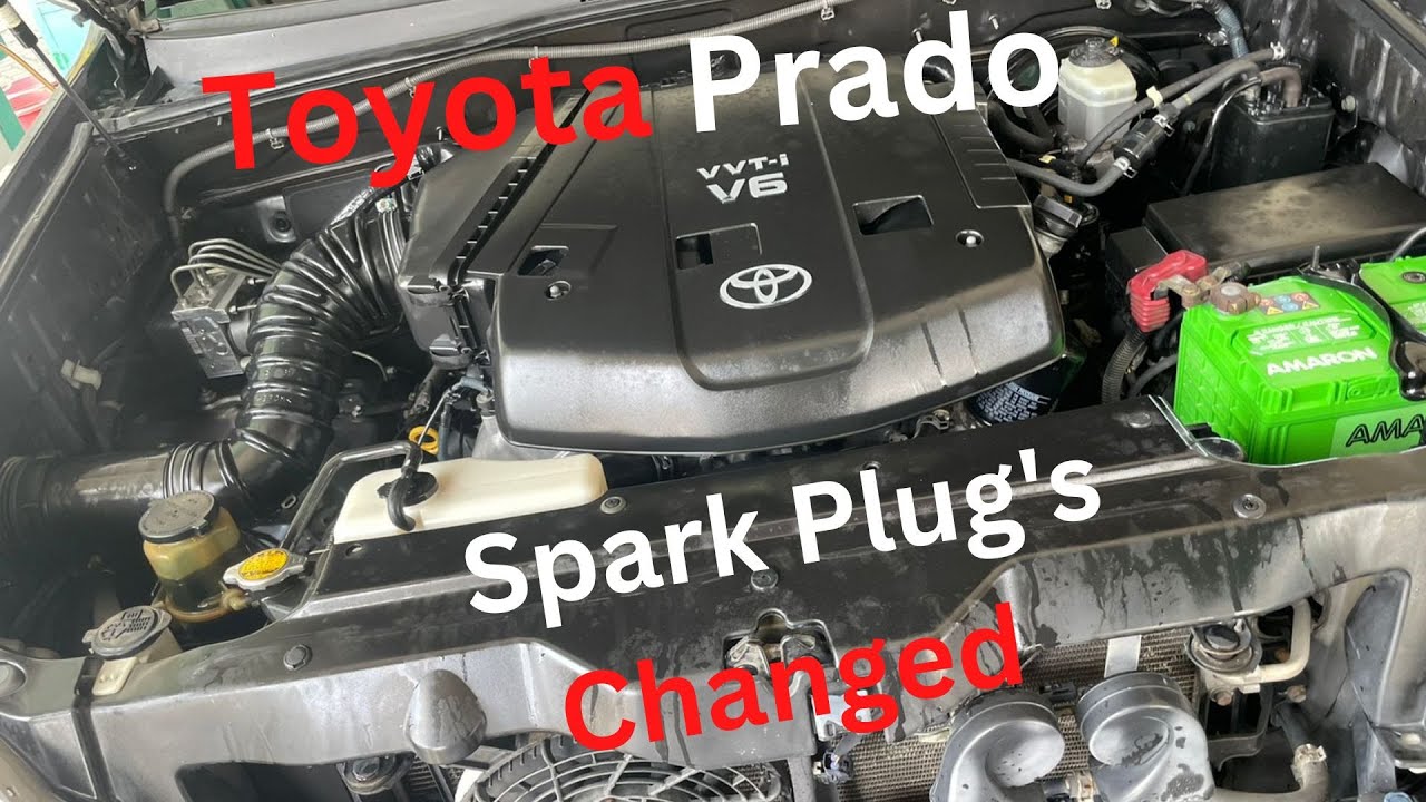 Toyota | Land Cruiser Prado | Spark Plug Change | How to Replace