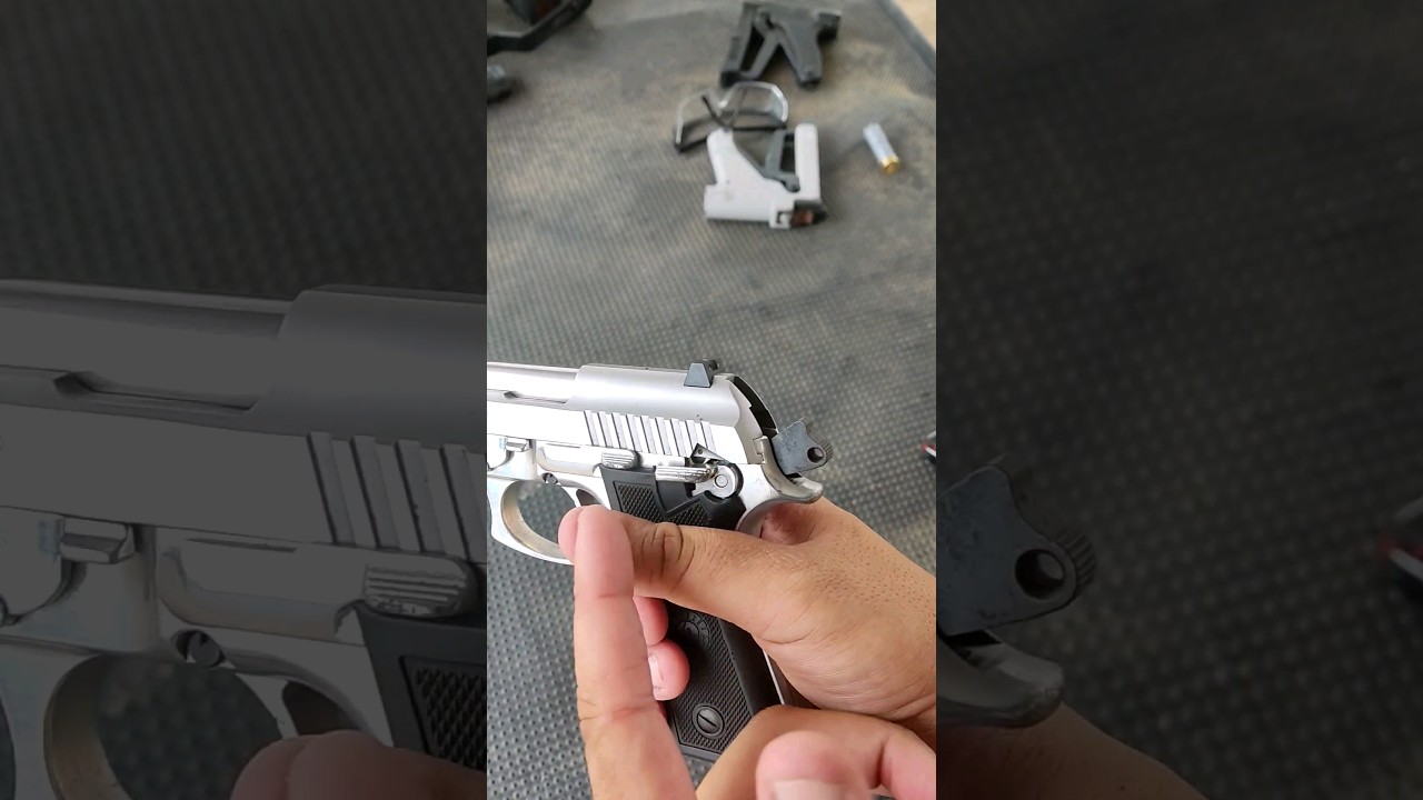JAMAIS Porte uma pistola de Dupla Ação dessa forma!