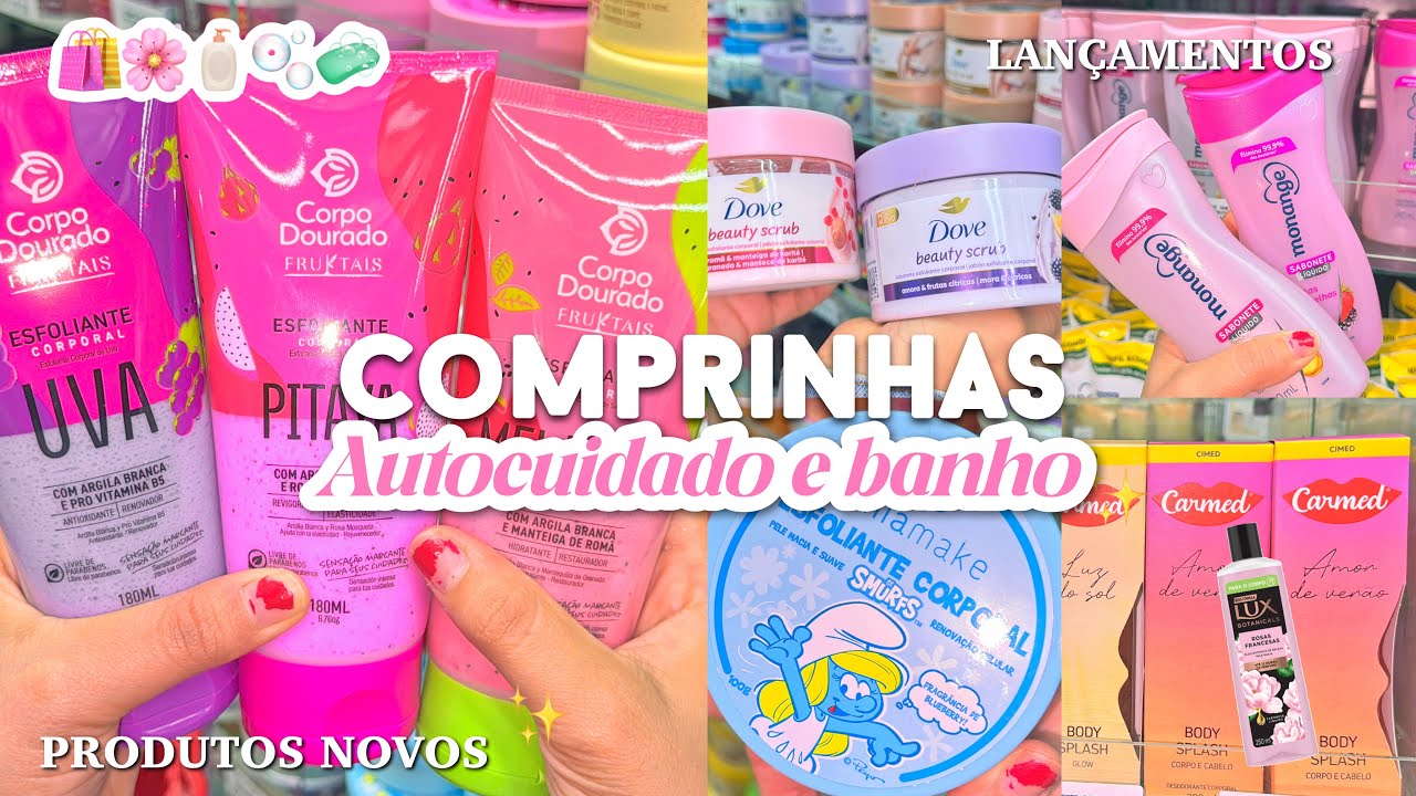Comprinhas de autocuidado & banho🛁🫧reposição de produtos, banho & skincare