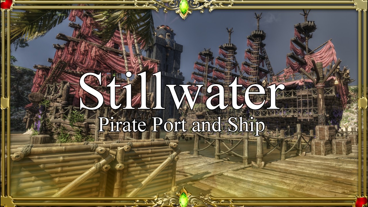 Enshrouded - ( Pirate Port and Ship )