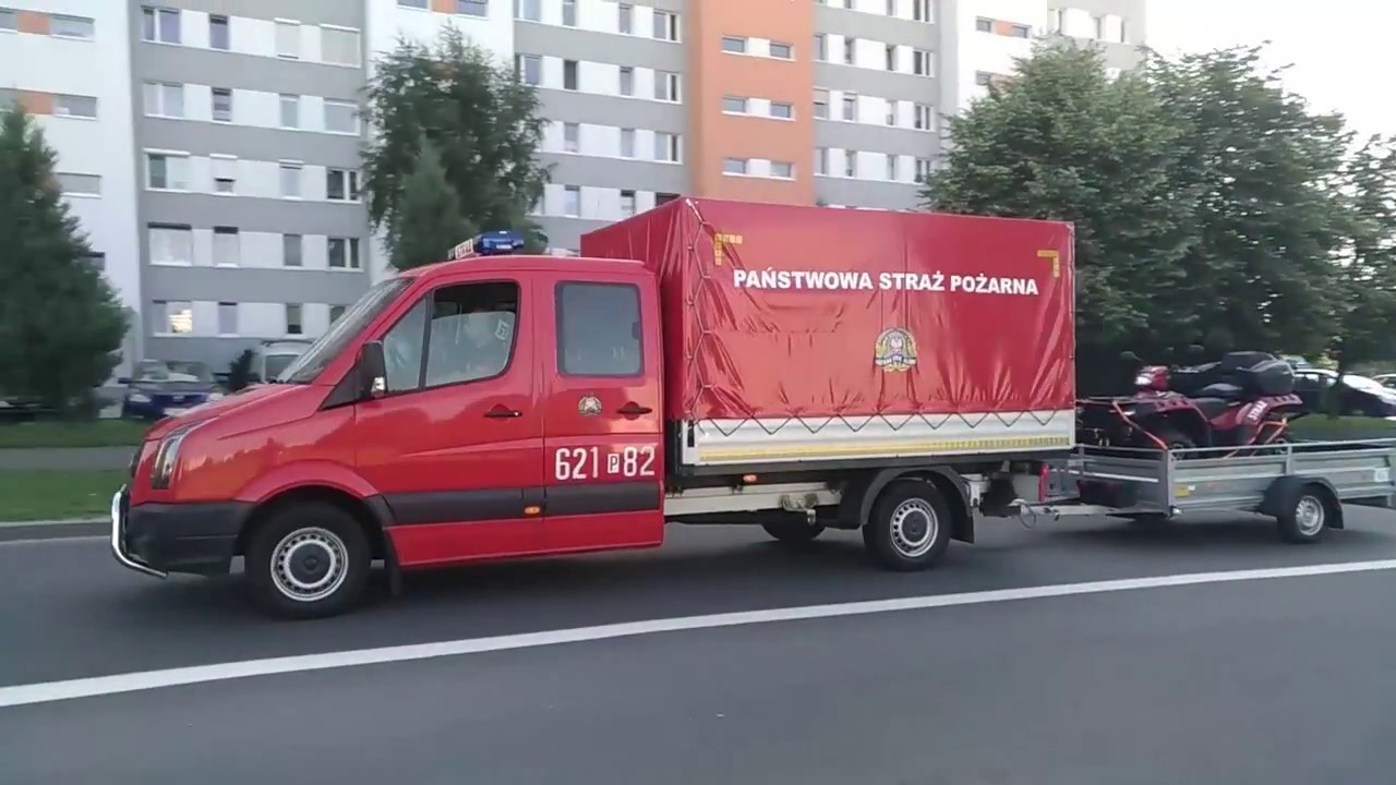 Wielkopolski moduł gaśniczy GFFFV Poznań - Wyjazd do Szwecji.