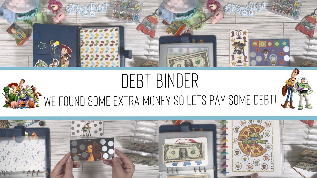 Debt Binder Stuffing | Savings Challenges | Cash Stuffing | Debt Free Journey