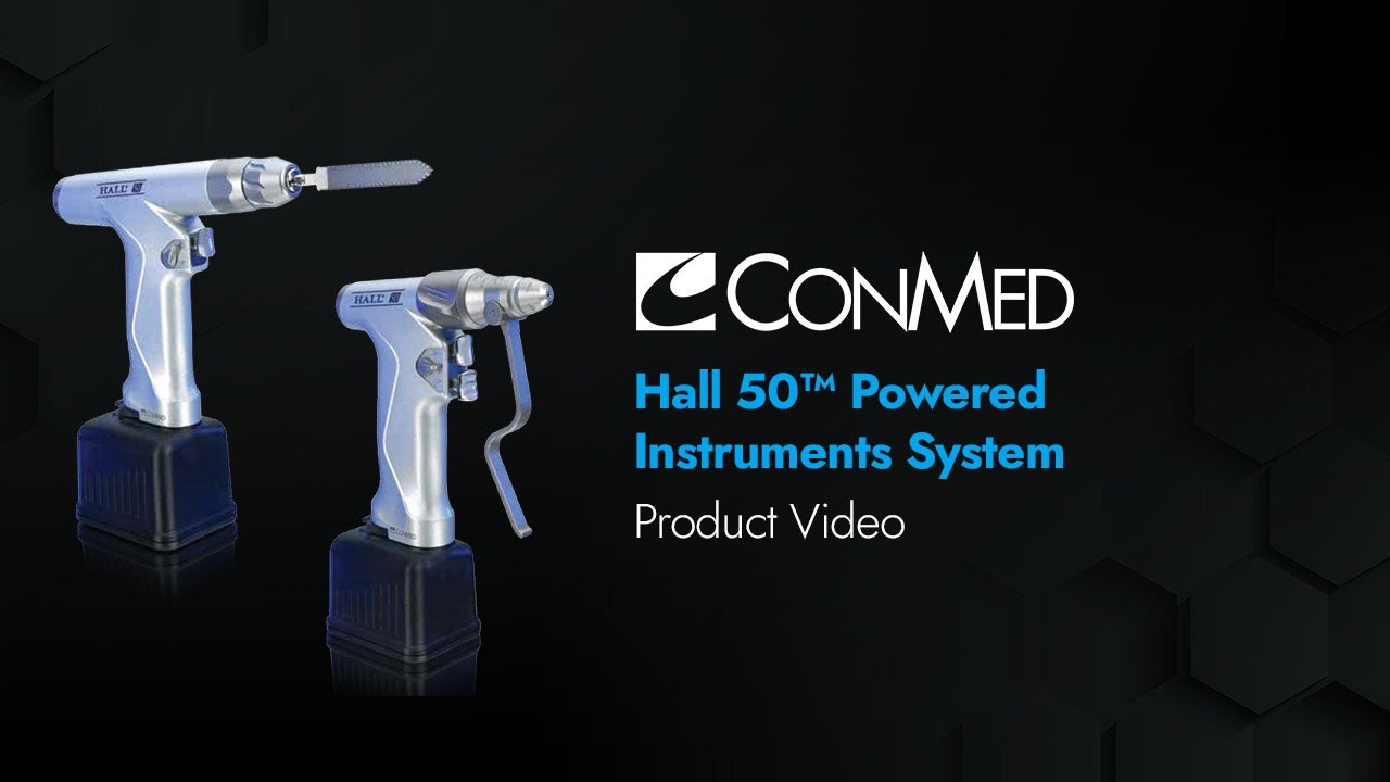 Hall 50™ System - CONMED Product Video
