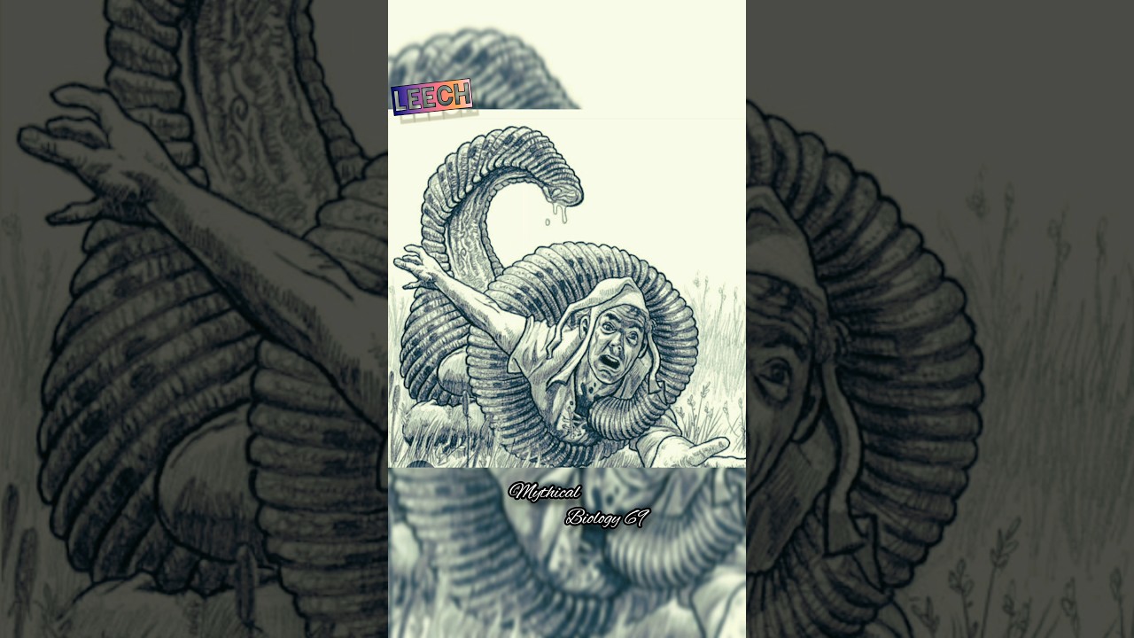 2023 Leech 🦠And 5000Bce Leech🦠😱|| Mythical Biology69||#shortvideo