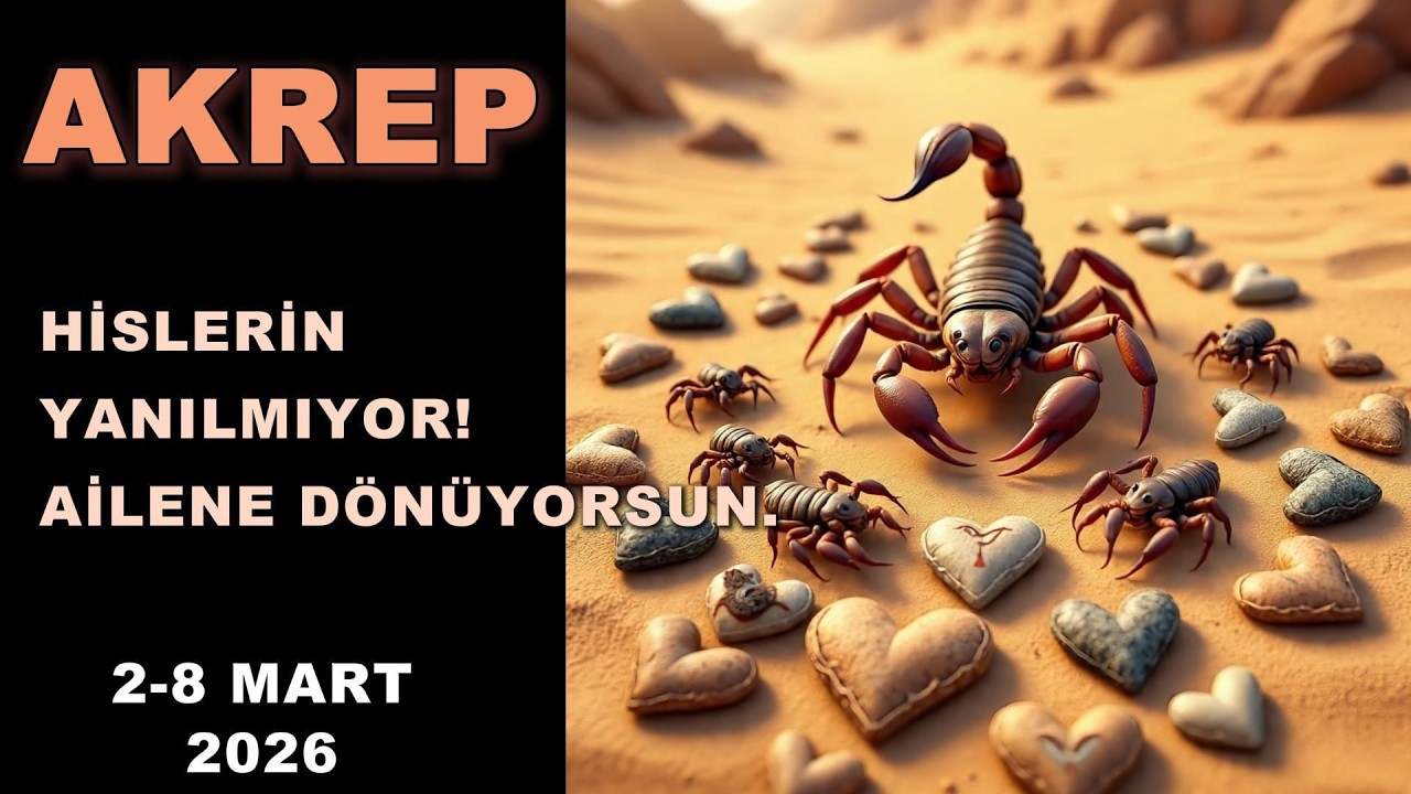 AKREP BURCU - HİSLERİN YANILMIYOR! AİLENE DÖNÜYORSUN.